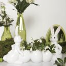 Spring Feelings Vase, Goebel Hase Snow White (Dekobeispiel)